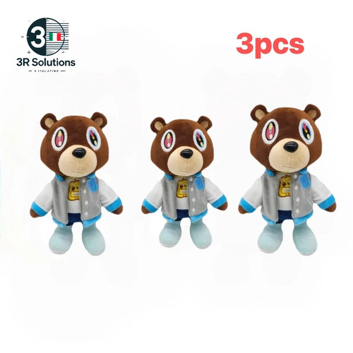 26cm kanye teddy bear - kanye,