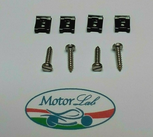 Kit viti piastrina elastica - 4, viti,piastrina