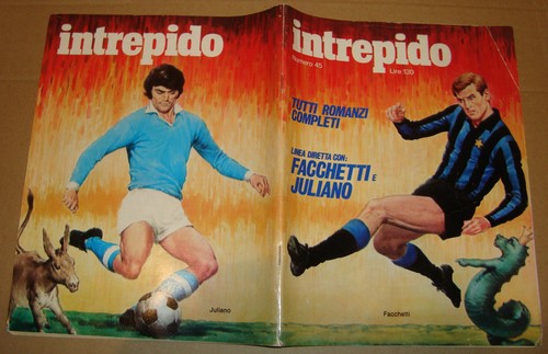 Intrepido 1972 inserto - 1972, 45