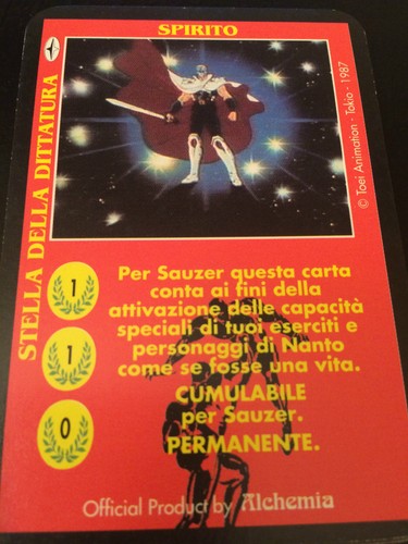 Carte ken guerriero - carte,