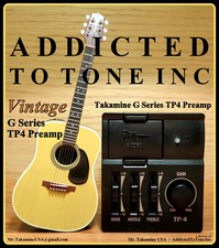 Preamplificatore Takamine serie G TP4 / NOS / Rivenditore autorizzato