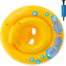 Anello Di Nuoto Salvagente Neonato, Gonfiabili Doppio Airbag Anello Piscina Salv