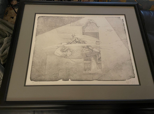Moebius jean giraud - moebius, serigrafia