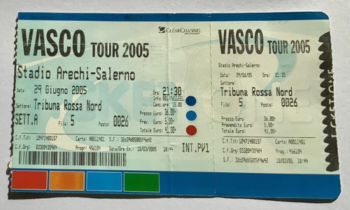 Biglietto concerto vasco rossi - concerto,