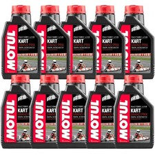 10 LITRI OLIO LUBRIFICANTE MOTORE GO KART MOTUL GRAND PRIX 2T 100% SINTETICO