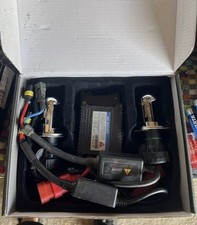 Luci Xenon Slim Centraline Lampade Kit Hid H4-3 6000K Bianco 35W Ghiaccio Canbus