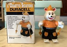 vintage toy GADGET PUBBLICITARIO DURACELL L'ORSETTO SCIATORE BOXED 1980s