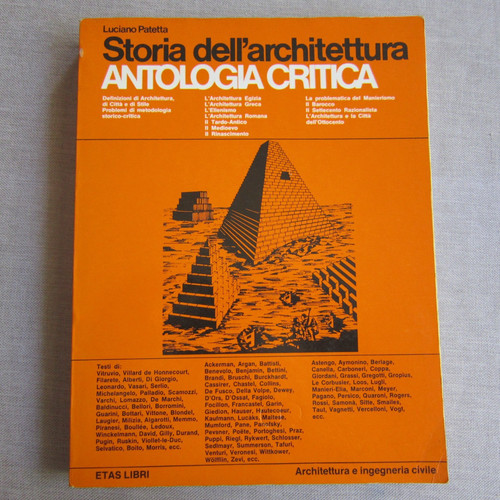 Libro storia dell architettura - libro, dell'architettura