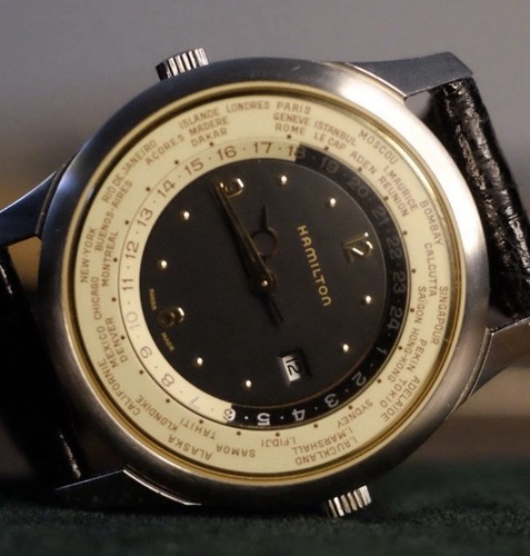 Raro vintage hamilton world - raro,