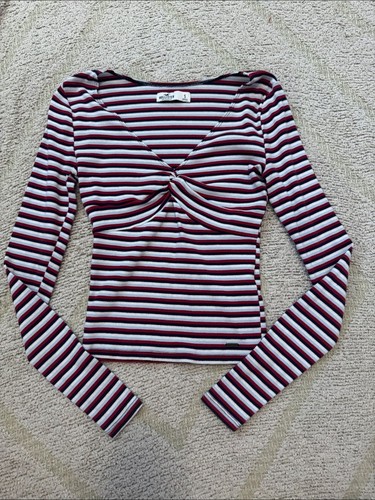 Top manica lunga hollister - top,