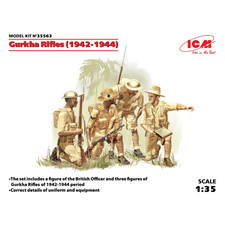 GURKHA RIFLES 1944 4 FIGURES