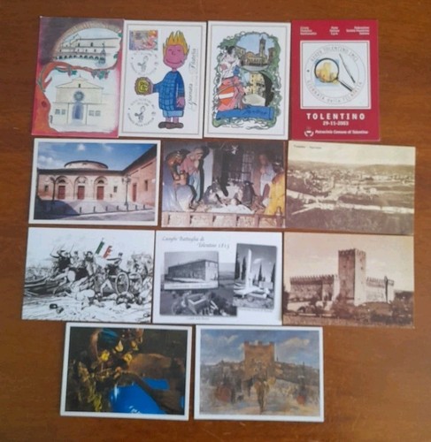Lotto stock 12 cartoline - stock,