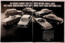 Pubblicità rivista Fiat