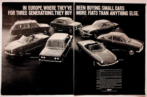 Pubblicità rivista fiat - pubblicità,
