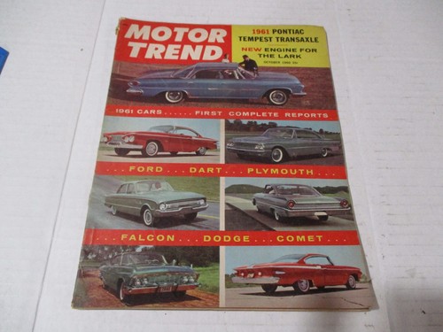 Trend motore ottobre - , 1960