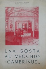 UNA SORSO AL VECCHIO "GAMBRINUS" Giovanni Perna 1955