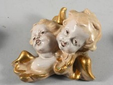 ?  Scultura in ceramica / Terracotta  Firmata  Angioletti Putti