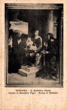Mantova Gonzaga S. Benedetto Abbate , Quadro F. piccolo  spedita
