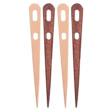  4 Pcs Ferri Maglia Legno Telaio Per Tessitura Da Piccoli Ganci All'uncinetto