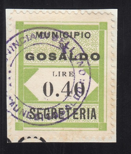 Italy municipal stamps - stamps,