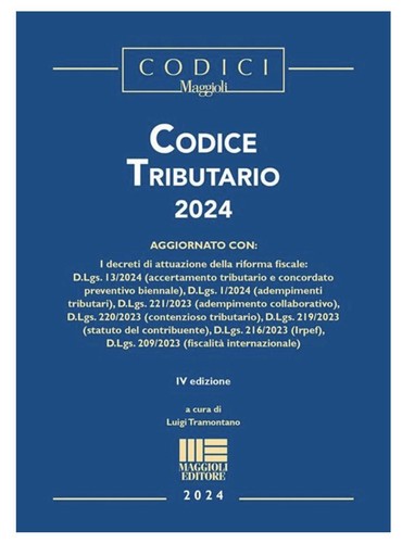 Codice tributario 2024 - codice,
