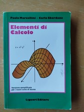 Elementi di calcolo. Versione semplificata per i nuovi corsi di laurea