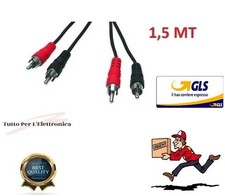 CAVO AUDIO SCHERMATO 2 RCA - 2