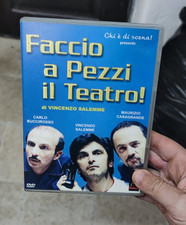 DVD FACCIO A PEZZI IL TEATRO Vincenzo Salemme film cinema commedia italiana
