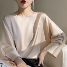 T-shirt donna seta raso