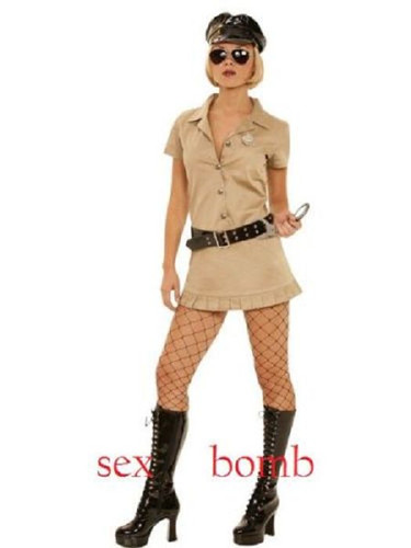 Sexy costume poliziotta - sexy,