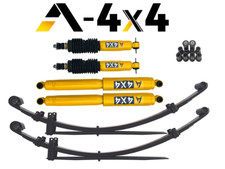 KIT RIALZO COMPLETO A-4X4 +5 CM MITSUBISHI PAJERO I° SERIE CON BALESTRE
