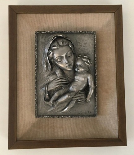 Quadretto madonna con - quadretto,