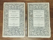 La filosofia greca 1 e 2 voll