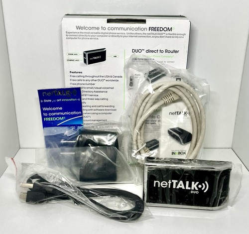 Nettalk duo adattatore voip - duo,