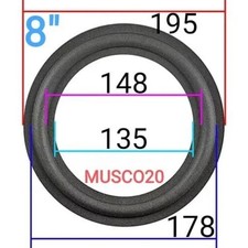 Sospensione Woofer 195mm in