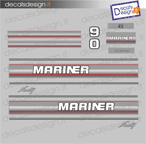 Adesivi motore marino