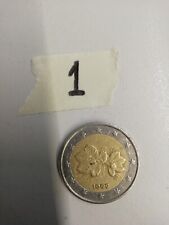 Moneta da 2 Euro Finlandia 1999 rara - Fiori Di lampone 