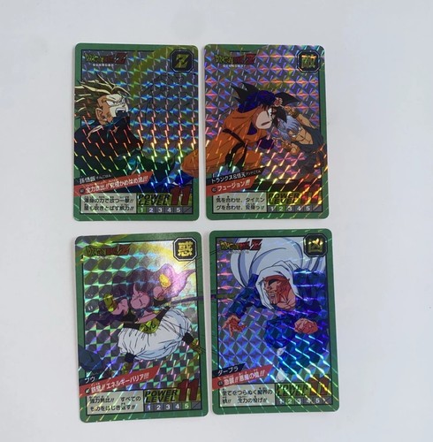 Cartes dragon ball bandai - z,