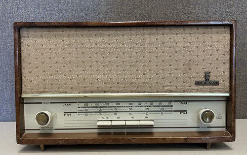Vintage grundig germany tube - vintage,