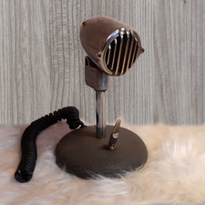 Microfono proiettile Big Mike Harmonica anni 50 60 radio CB vintage personalizzato convertito