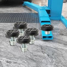 4x Piastre in gomma piastra