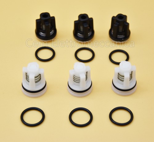 Kit valvole con rings - 6, o-rings