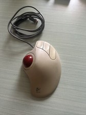 Vintage Logitech TrackMan Marble Wheel T-CH11 - Computer TrackBall Mouse