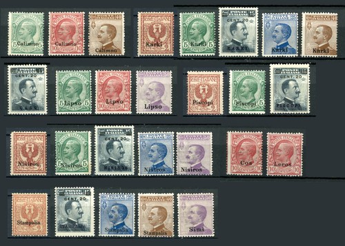 Italia colonie egeo 1912 - italia,