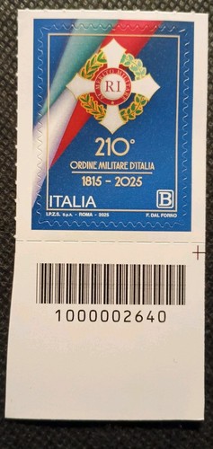 Francobollo italia rep 2025 - francobollo, rep.