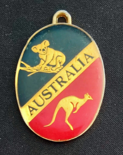 Medaglia metallo australia - in,