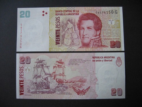 Argentina pesos 2013 serie - 20,