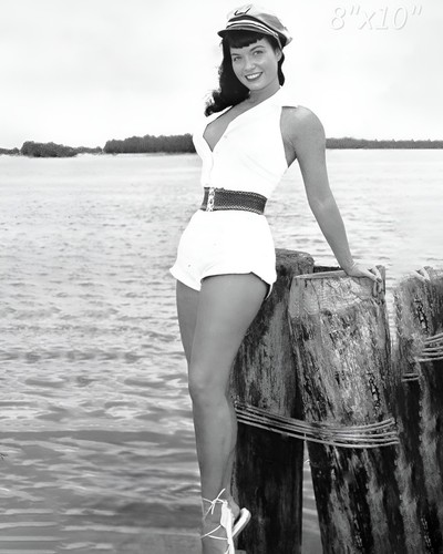 Bettie page 8x10 foto - 8x10, vintage
