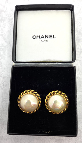 Orecchini vintage 1985 chanel - orecchini,
