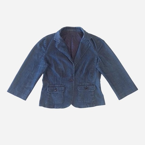 Giacca blazer donna blu - , denim